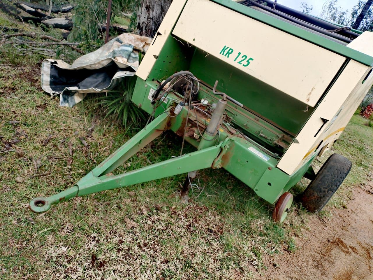 ✨️Krone KR125 Classic Line round baler/1.2-meter bales. - Image 1